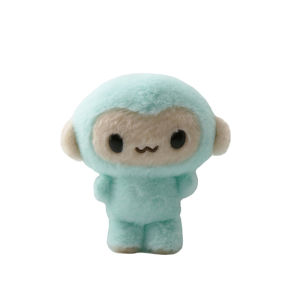 YF Ugly Cute Monkey Plushie Keychain Cartoon Doll Bag Charm Backpack Pendant FY