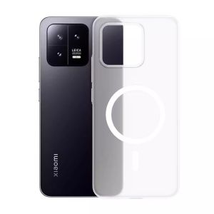 Compatible with Xiaomi 15 Pro Ice Mist Skin-Feel Magnetic Phone Case 14 Ultra Semi-Transparent PC Ultra Ultra-thin Shockproof Hard Protective Case h260709