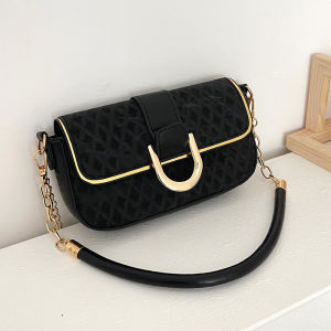 FQ1 2026 new fashionable niche chain sling bag for woman high-end texture shoulder bag QF1