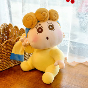 YF Crayon Shin-chan Shinnosuke nosuke Himawari Plushie Pearl Earring Art Theme Plushie Doll Gift FY