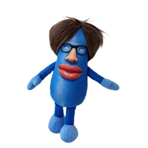VMQ Shuijie Little House Man Plush Keychain Funny Abstract Toy Pendant Creative Gift For Girls MV