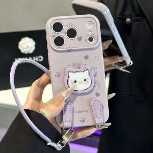 For Love cat claw print Kitty bracket for Huawei MATE80PRO mobile phone case nova15 niche P90 h260705