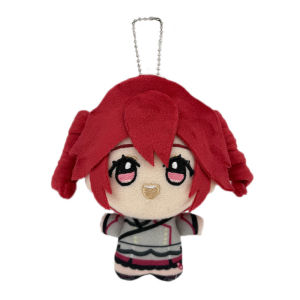 clu Kasane teto Plushie Chibi Sitting Style Cotton Doll Anime Plush Bag Charm ulc