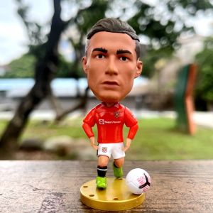 clu Lionel Messi CR7 Team Jersey Suit Style Action Figure Soccer Star Collectible Ornament ulc