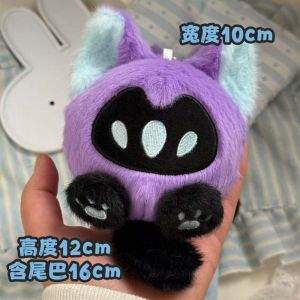 YF VALORANT Omen Cat Plushie Squishy Toy Cute Game Merch Plush Squeeze Ball Stress Relief Bag Charm FY
