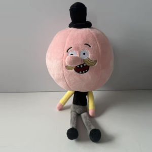 LZ60 Regular Show Rigby Pops Plushie Stuffed Doll Cartoon Figure Toy For Animation Fans Desktop Ornament L60Z