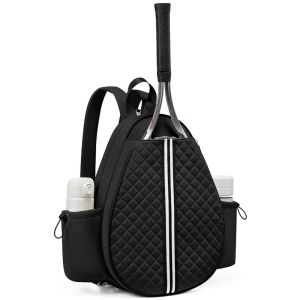 Tennis racket bag badminton racket bag diagonal style lightweight multifunctional waterproof suitable for both men and women rescue racket bag 32X12X42CM