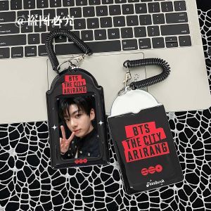 clu (No Photocards Included) BTS Arirang Photocard Holder Set Keychain Card Case Kpop Merch ulc