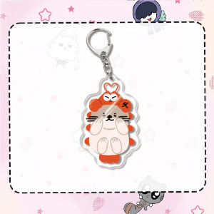 clu GMMTV Sol Cute Series Mascot Acrylic Keychain Thai BL Star Cartoon Bag Charm Fan Gift ulc