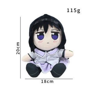 clu Puella Magi Madoka Magica Kaname Madoka Akemi Homura Plushie Anime Sitting Stuffed Toy Fan Gift ulc