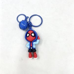 YF Spider-Man Miles Morales Keychain Cute Cartoon Hoodie Design Bag Charm FY