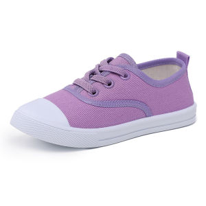 DSF Studio classmates canvas shoes new middle-aged and older childrens baby single shoes fashionable versatile male and female classmates lightweight casual shoes 1-6 years old