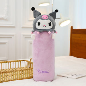 VMQ Sanrio Hello Kitty Kuromi My Melody Plushie Cylindrical Series Plush Doll Cat Long Body Pillow MV