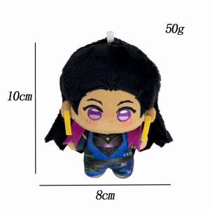 YF VALORANT Iso Gekko Jett Reyna Cute Cartoon Game Plush Doll Bag Charm plushie toys for kids girl FY