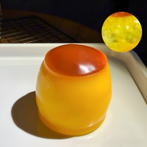 Caramel Pudding Balls Candy Caramel Pudding Squeezing Balls ASMR Sensory ADHD Stress Relief for Children