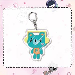 clu GMMTV Sol Cute Series Mascot Acrylic Keychain Thai BL Star Cartoon Bag Charm Fan Gift ulc