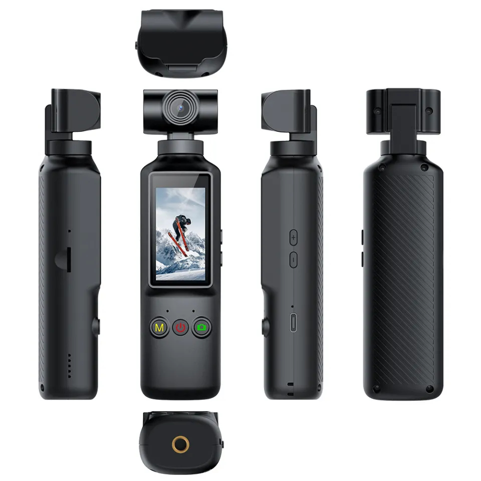 LORDWEY | X8 Pocket Sports Camera 4K HD Mini Handheld Camera Outdoor Camera WIFI Rotatable