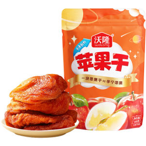 沃隆苹果干168g 休闲零食蜜饯果脯果干风味小吃下午茶