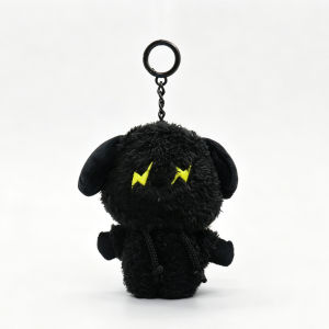 YF BTS BT21 x Fragment Plushie Keychain Black Lightning Eyes Cartoon Bag Charm Pendant Collectible Gift FY