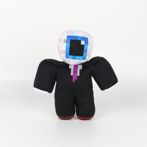 LZ60 Unstable SMP Taxduo Wemmbu Eggchan The Admin Plushie Cute Cartoon Game Merch Plush Doll L60Z