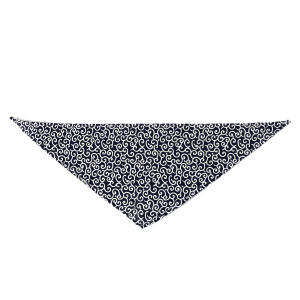Export pet triangular scarf Shiba Inu Corgi teddy bib pure cotton Arabesque pattern Japanese cartoon bib neck warmer