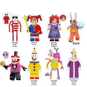 clu The Amazing Digital Circus Pomni Ragatha Jax Minifigure Toy Cartoon Building Blocks Collectible ulc