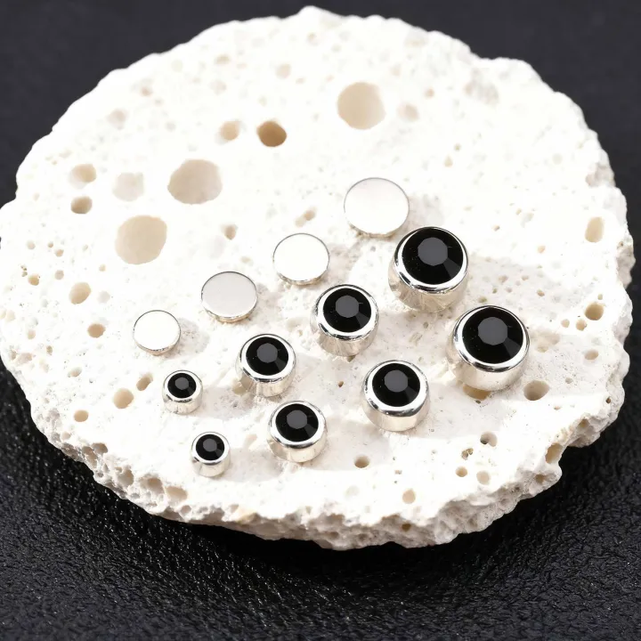 Kemstone%20Black%20Zircon%20Magnetic%20Stud%20Earrings%20%E2%80%93%20No%20Piercing%20Clip%20On%20Earrings%20for%20Men%20-%20Image%202