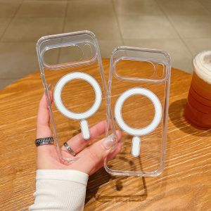 Applicable to Google 10pro transparent acrylic magnetic case Google 10 space case 9Agoogle mobile phone case