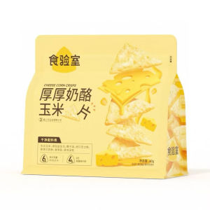 食验室厚厚奶酪玉米片高膳食纤维非油炸爆米花网红休闲零食大组合