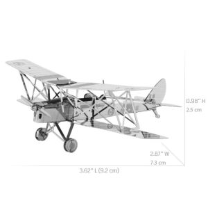 DIY Handmade 3D Metal Jigsaw Puzzles of Aircraft and Warships Adult Three-dimensional Models Assembly and Puzzle Toys