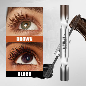 Double-Ended Mascara 2-in-1 Lengthening & Volumizing Mascara Natural Curling 4D Full Lashes