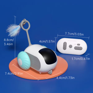 Pet attractive force intelligent sports car 2.0 remote control electric cat toy self-hi to relieve boredom little mouse tease cat stick cat