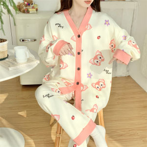 DSF Studio fat MM150kg large size pajamas womens summer thin sweet cute princess style loungewear loose suit