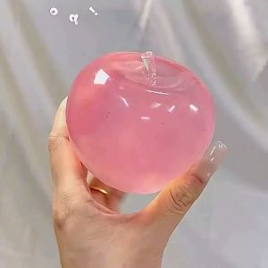 CL30 Apple Squishy Toy Slow Rebound Malt Sugar Texture Stress Relief Squeeze Fruit Anti-Anxiety Fidget 30CL