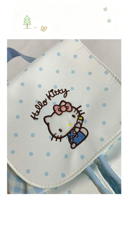 LZ69 HELLO KITTY MY MELODY Backpack for Girls Cute Cartoon Large