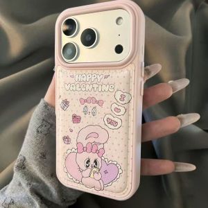 For Cortical bulge bag polka dot rabbit suitable for Huawei mate70pro mobile phone case P80/P70nova14/13 h260705