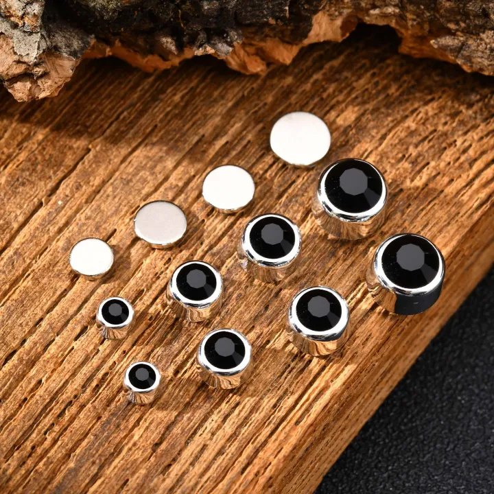 Kemstone%20Black%20Zircon%20Magnetic%20Stud%20Earrings%20%E2%80%93%20No%20Piercing%20Clip%20On%20Earrings%20for%20Men%20-%20Image%203