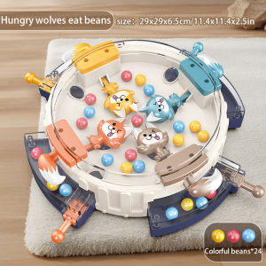Desktop Battle Game Bean Eating Children Toy Competitive Match Parent Child Interaction Mainan Kanak Kanak