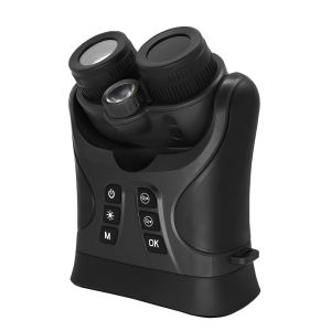 BekinTek 4K Digital Night Vision Binoculars with 180° Rotating Lens - 1000m Long Range Active Illuminator 8x Zoom & Integrated LED Spotlight for Wildlife Observation & Outdoor Security