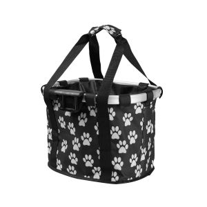 t2 Outdoor Sports Bike Front Basket Quick Release Aluminum Frame Waterproof Foldable Storage Bag z2