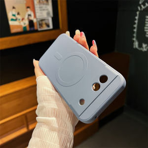 Applicable to Google Pixel 8A mobile phone case All-inclusive liquid magnetic case 7A mobile phone case Soft case Protective case Silicone case