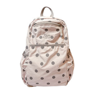 FQ1 2026 New Commuter Backpack for Women Wave Point Minimalist Style Student Classroom School Bag QF1