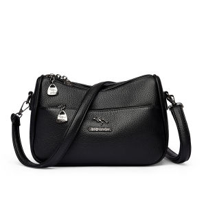 FQ1 2026 New Style Elegant Shoulder Bag For Women Soft Leather Large Capacity Commuter Crossbody Bag QF1