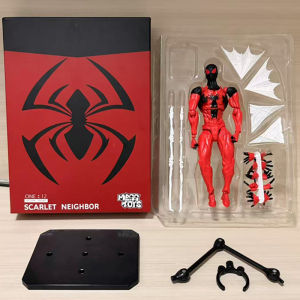 clu Spider-Man Set Peter Parker Black Symbiote Scarlet Spider Kaine Parker Action Figure Model Toy ulc