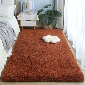 Lamb Wool Bedroom Bedside Carpet Thickened Anti Fouling Absorbent Soft and Warm Foot Pad