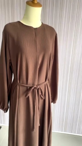 Promo Menarik: Dress Midi Danira & Gamis Polos Katun Rayon