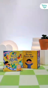 Seri Tauhid Pertamaku: Aku Ingin Dicintai Allah dan Aku Cinta Allah - Yuk lengkapi rak buku si kecil dengan boardbook istimewa seperti ini~ Buku Anak Winonabooks × Tasmim