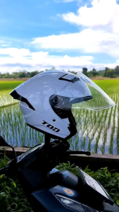 HELM TOD KYROS PAKET GANTENG - HELM HALF FACE TOD