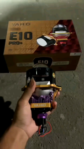 Paket Komplit Vahid Biled Projie E10 PRO+ | Led Projector 3 Inch Purple Lens 70 Watt