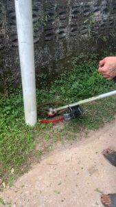 กันชนใบตัดหญ้า 16นิ้วรุ่นขอบหนา เหล็กกล้า แข็งแรง ทนทาน ใส่ได้หลายรุ่น เครื่องตัดหญ้า